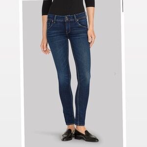 Hudson Collin Mid Rise Skinny Jeans Size 27